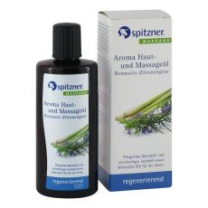 SPITZNER Haut- u.Massageöl Rosmarin Zitronengras (PZN 05465181)