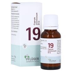 BIOCHEMIE Pflüger 19 Cuprum arsenicosum D 12 Glob. (PZN 17278337)