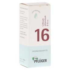 BIOCHEMIE Pflüger 16 Lithium chloratum D 6 Tropfen (PZN 09298538)