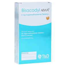 Bisacodyl AIWA 5mg Dragees (PZN 14160351)