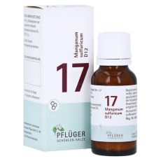 BIOCHEMIE Pflüger 17 Manganum sulfuricum D 12 Gl. (PZN 17278314)