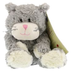 WÄRME STOFFTIER Katze grau (PZN 09707557)