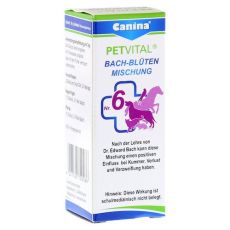 PETVITAL Bachblüten Nr.6 Globuli vet. (PZN 10528601)