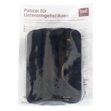 BORT Polster f.Unterarmgehstützen schwarz (PZN 07432582)