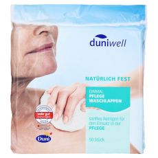 DUNIWELL Einmal Pflege Waschlappen (PZN 12358209)