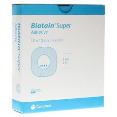 BIATAIN Super selbst-haftend Superabs.10x10 cm (PZN 01402947)