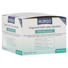 URGOMULL haft color latexfrei 6 cmx20 m blau (PZN 01832731)