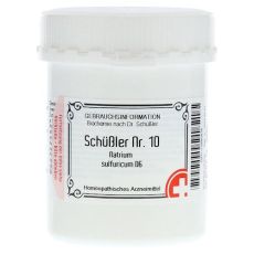 SCHÜSSLER Nr.10 Natrium sulfuricum D 6 Tabletten (PZN 10990676)
