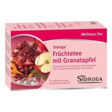 SIDROGA Wellness Früchtetee m.Granatapfel Filterb. (PZN 10354785)