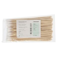WATTESTÄBCHEN Holz kleiner Kopf 15 cm (PZN 00961478)