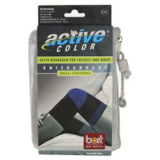 BORT ActiveColor Kniebandage XXL schwarz (PZN 00238776)