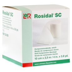 ROSIDAL SC Kompressionsbinde weich 10 cmx3,5 m (PZN 09929660)