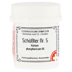 SCHÜSSLER Nr.5 Kalium phosphoricum D 6 Tabletten (PZN 10990558)
