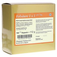 FOLSÄURE 1X1 pro Tag Kapseln (PZN 07507274)