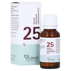 BIOCHEMIE Pflüger 25 Aurum chlorat.natron.D 12 Gl. (PZN 17278403)