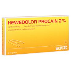 HEWEDOLOR Procain 2% Ampullen (PZN 03919815)