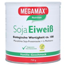 Megamax Soja Eiweiß Vanille Pulver (PZN 03034583)