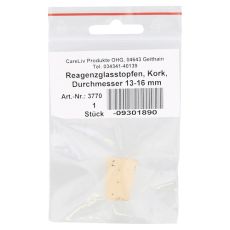 REAGENZGLAS STOPFEN Kork 13-16 mm Durchmesser (PZN 09301890)