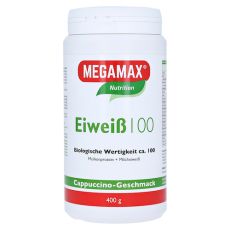 Eiweiss 100 Cappuccino Megamax Pulver (PZN 04316898)