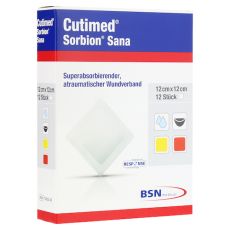 CUTIMED Sorbion SANA Wundauflage 12x12 cm (PZN 11361586)