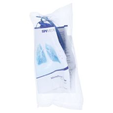 MICRODROP RF7 Maske Kind blau transparent (PZN 00348051)