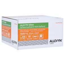 ALLEVYN Silber Schaumverb.4,5x5,5 cm nicht haft. (PZN 09686708)