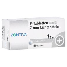 P TABLETTEN weiß 7 mm Teilk. (PZN 03935671)
