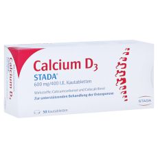 Calcium D3 STADA 600mg/400 I.E. (PZN 00574505)