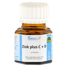 NATURAFIT Zink Plus C+D Kapseln (PZN 06470600)