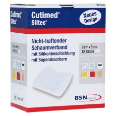 CUTIMED Siltec Schaumverb.5x6 cm nicht haftend (PZN 07337659)