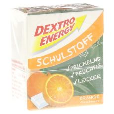 DEXTRO ENERGY Schulstoff Orange Täfelchen (PZN 09245996)