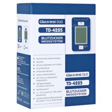 GLUCO TEST DUO Blutzuckermessger.Starterset mg/dl (PZN 11563893)