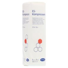 ES-KOMPRESSEN unsteril 5x5 cm 12fach (PZN 00462083)
