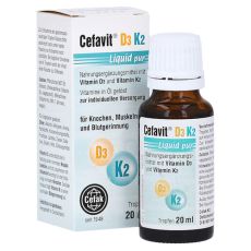 CEFAVIT D3 K2 Liquid pur Tropfen zum Einnehmen (PZN 14218122)