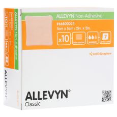ALLEVYN non Adhesive 5x5 cm Wundverband (PZN 09694257)