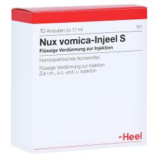 NUX VOMICA INJEEL S Ampullen (PZN 04563119)