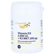 VITAMIN D3+K2 2.000 I.E./200 µg Tabletten (PZN 14444947)