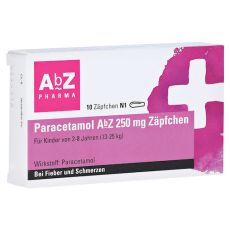 Paracetamol AbZ 250mg (PZN 02058630)