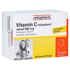 Vitamin C-ratiopharm retard 500mg (PZN 07260862)