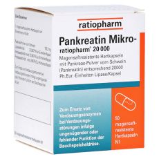 Pankreatin Mikro-ratiopharm 20000 (PZN 07097563)