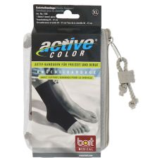 BORT ActiveColor Knöchelbandage XL schwarz (PZN 04535749)