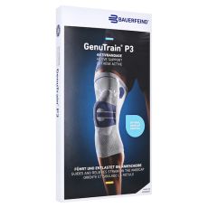 GENUTRAIN Knieband.P3 links Gr.4 titan (PZN 01285192)