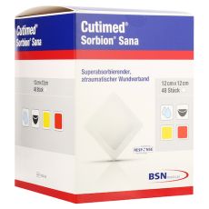 CUTIMED Sorbion SANA Wundauflage 12x12 cm (PZN 11361600)