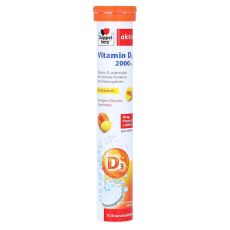 DOPPELHERZ Vitamin D3 2000 I.E. Brausetabletten (PZN 15616801)