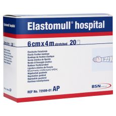 ELASTOMULL hospital 6 cmx4 m elast.Fixierb.weiß (PZN 01903974)