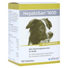 HEPATOSAN 1600 Ergänzungsfutterm.Tab.f.Hund/Katze (PZN 13501063)