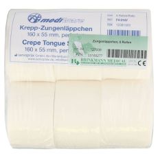 ZUNGENLÄPPCHEN Kreppapier 6 Rollen (PZN 03169277)