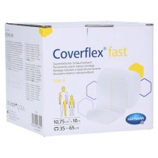 COVERFLEX fast Schlauchverb.Gr.4 10,75cmx10 m weiß (PZN 13828338)