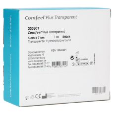 COMFEEL Plus Transparent Hydrokolloidverb.5x7 cm (PZN 12342421)