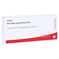 ARTICULATIO sacroiliaca GL D 15 Ampullen (PZN 02907431)